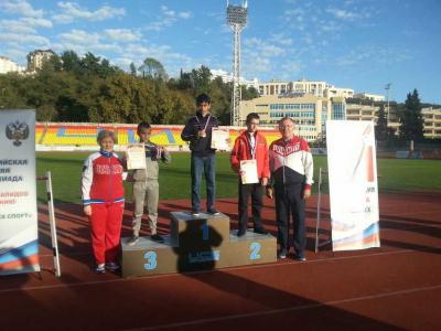 Рязанцы завоевали девять медалей Всероссийской летней спартакиады детей-инвалидов по зрению в Сочи
